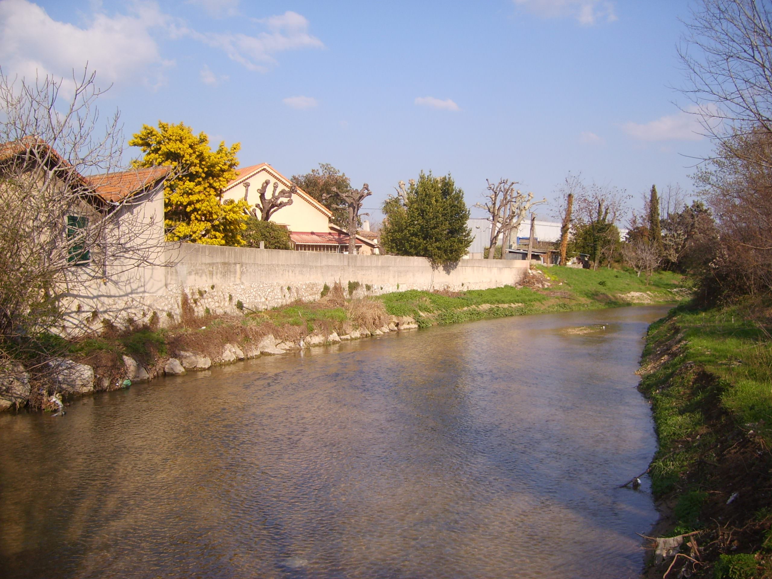 Huveaune La PennesurHuveaune 12/02/2008 ©SMBVH Parcours